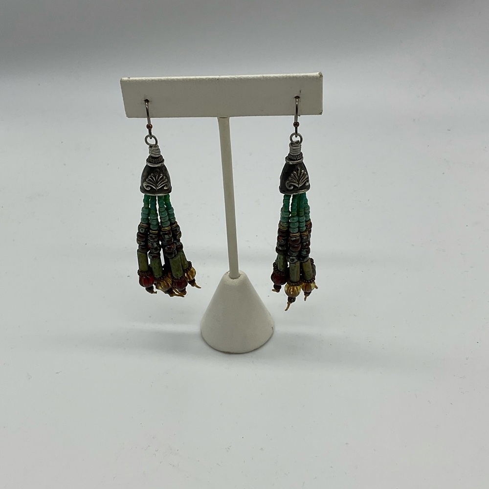 Beaded Earrings - Picture 2 of 3